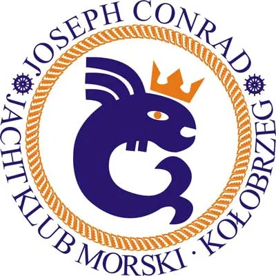 Logo Jacht Klub Morski Joseph Conrad w Kołobrzegu